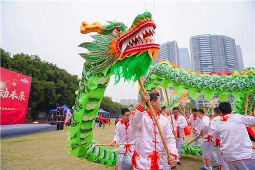 团建项目-中国龙鼓
